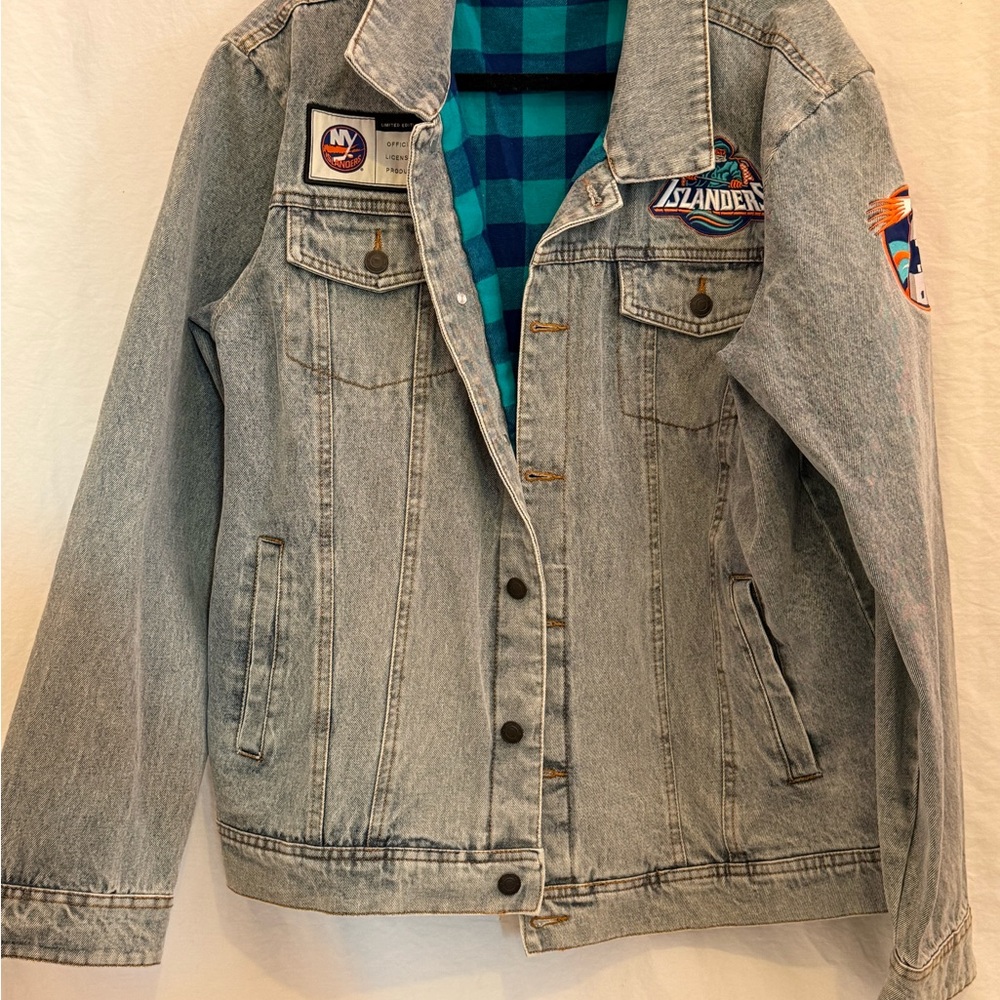 Denim Jacket with Patches